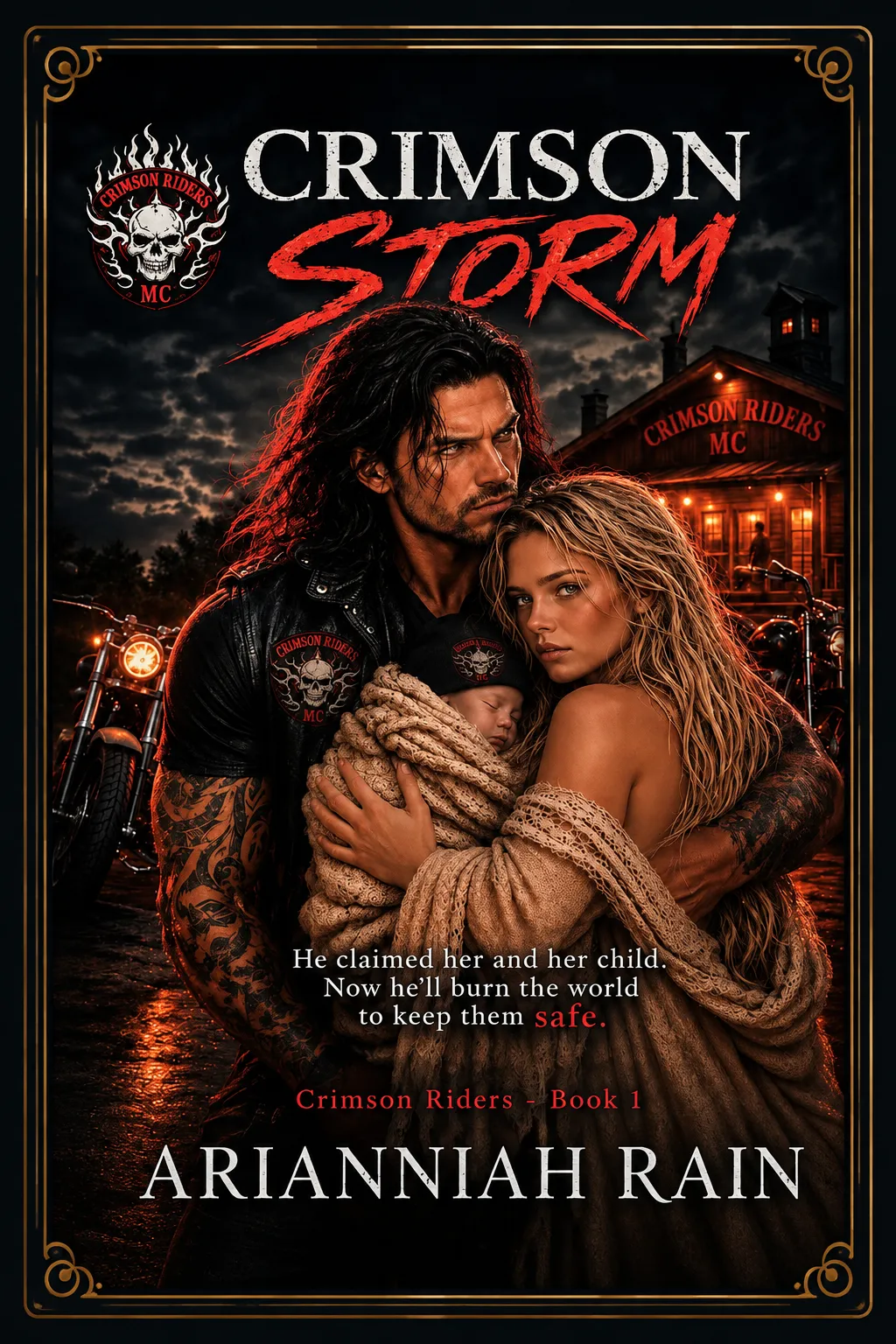 Cover of Crimson Storm by Arianniah Rain